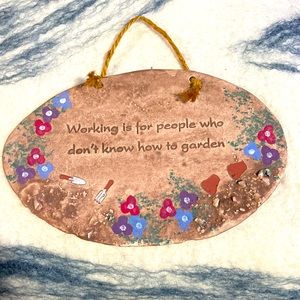 Cute plaque